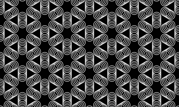 Black White Abstract Curved Background Abstract Striped Textured Geometric Tribal — Stock Photo, Image