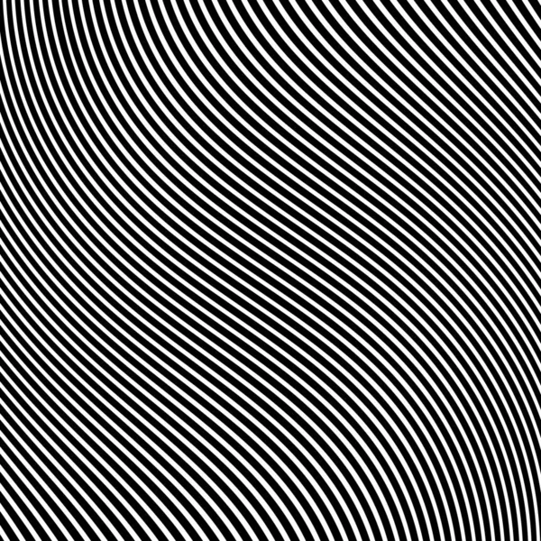 Zwart Wit Abstracte Gebogen Achtergrond Abstracte Gestreepte Getextureerde Geometrische Tribale — Stockfoto