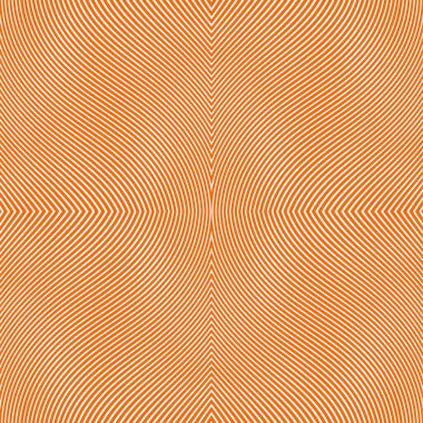 Dalgalı çizgilerin soyut deseni ya da dalgalı rahatlama portakalı ve beyaz çizgilerin arka planı. Vektör bükülmüş çizgili modern moda. Soyut dikişsiz Yazdırma Yastığı Deseni.