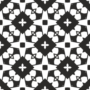 İnce düz çizgilerle soyut geometrik desen. Siyah renkli stil. Kusursuz doğrusal desen. Geleneksel sanata dayalı kusursuz geometrik süs. Geometrik desen..