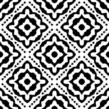 İnce düz çizgilerle soyut geometrik desen. Siyah renkli stil. Kusursuz doğrusal desen. Geleneksel sanata dayalı kusursuz geometrik süs. Geometrik desen..