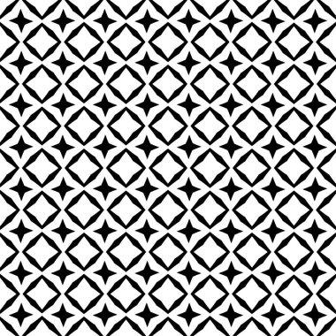 Eğik siyah bantlı kusursuz desen. Modern geometrik arkaplan. Kusursuz kare soyut desen. Siyah ve beyaz elementlerle tekrar et elmas şekilleri. Soyut geometrik desen Soyut Arkaplan. Kusursuz Siyah ve Beyaz Desen.