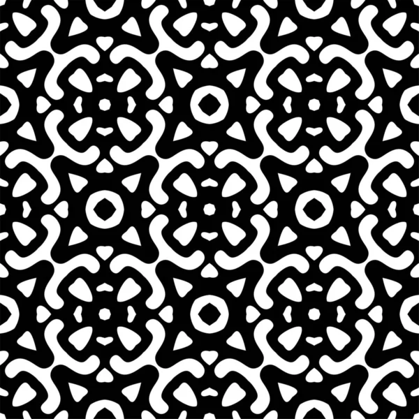 Nce Düz Çizgilerle Soyut Geometrik Desen Siyah Renkli Stil Kusursuz — Stok fotoğraf