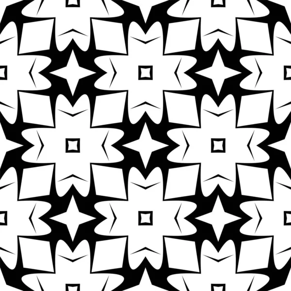 抽象的几何图样 与细长直线交叉 黑色格子质感 无缝线图案 基于传统艺术的无缝线几何装饰 几何图案 — 图库照片
