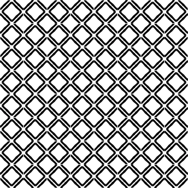細い直線を交差させた幾何学模様 黒でスタイリッシュな質感 シームレスな線形パターン伝統的な芸術に基づくシームレスな幾何学的な装飾 幾何学的なパターン — ストック写真