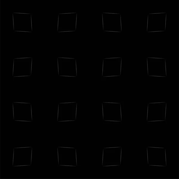 Absztrakt Geometriai Minta Vékony Egyenes Vonalak Keresztezésével Stílusos Textúra Fekete — Stock Fotó