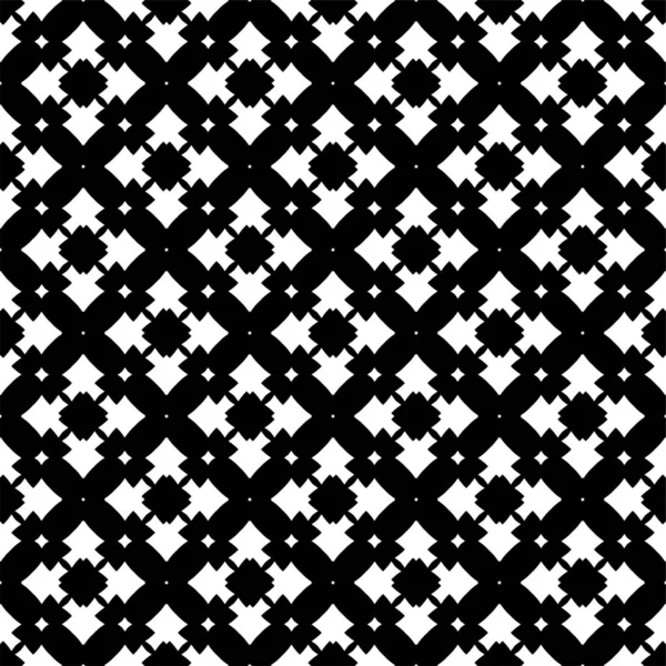 抽象的几何图样 与细长直线交叉 黑色格子质感 无缝线图案 基于传统艺术的无缝线几何装饰 几何图案 — 图库照片