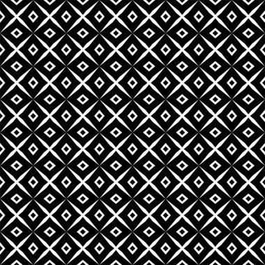 İnce düz çizgilerle soyut geometrik desen. Siyah renkte stil. Pürüzsüz doğrusal desen. Geleneksel sanata dayalı kusursuz geometrik süsleme. Geometrik desen..