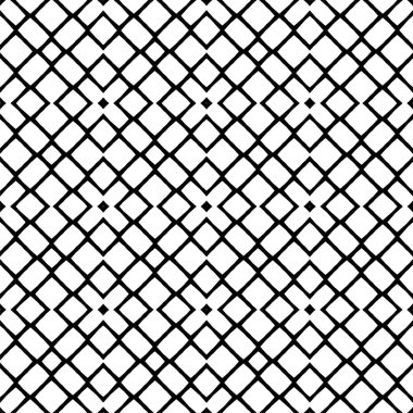 Vektör pürüzsüz desen. Modern stil soyut doku. Çizgili elementlerden tekrarlanan geometrik fayanslar. Raster Kusursuz Siyah ve Beyaz Kamyon Meydanı Geometrik Çizgi Örnekleri Arkaplanı. Çizgili geometrik desen, çizgili çizgiler..
