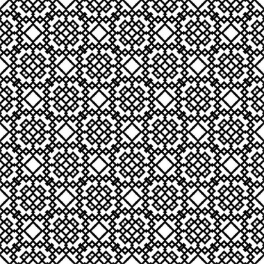 Soyut konsept monokrom geometrik desen minimal arkaplan. Yaratıcı illüstrasyon şablonu. Kusursuz stil dokusu. Soyut dikişsiz desen. Modern geometrik arkaplan. Özmerkezli dairelerin arka plan süslemesiyle tekrarlanan desen..