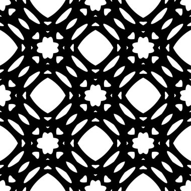 Soyut geometrik dikişsiz desen. Kalın çizgilerle modern geometrik arkaplan. Pürüzsüz Rus tarzı siyah Geometrik arkaplan. Döşemesiz desen. Siyah ve beyaz geometrik arkaplan. Operasyon sanatında geometrik fayans. İllüzyonlu arkaplan Grafik modern.