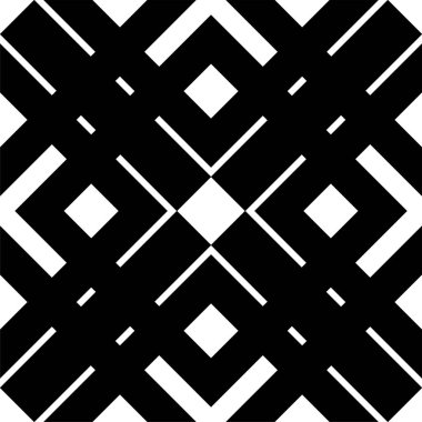 Kusursuz Siyah ve Beyaz Düzensiz Yuvarlak Çizgiler Soyut Arkaplan Deseni. Çizgili elementlerden tekrarlanan geometrik fayanslar. Modern stil soyut dokular. Tekrarlayan geometrik çizgili elementler. Kusursuz Siyah ve Beyaz.