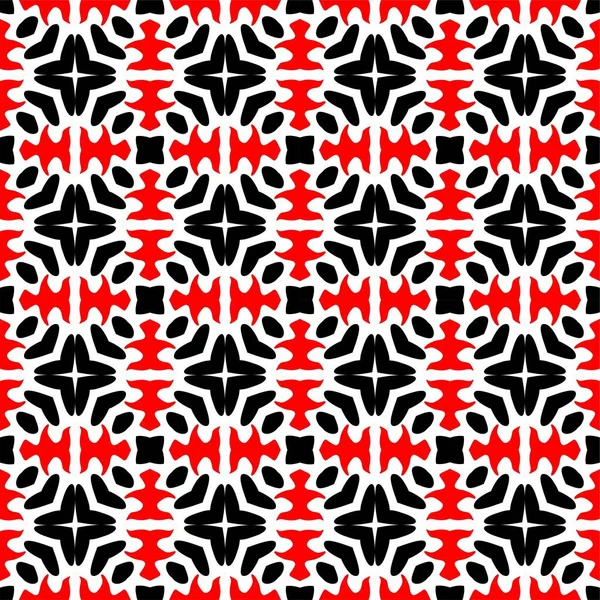 Abstrakcyjne Pojęcie Monochromatyczny Wzór Geometryczny Czarny Czerwony Biały Minimalny Tło — Zdjęcie stockowe