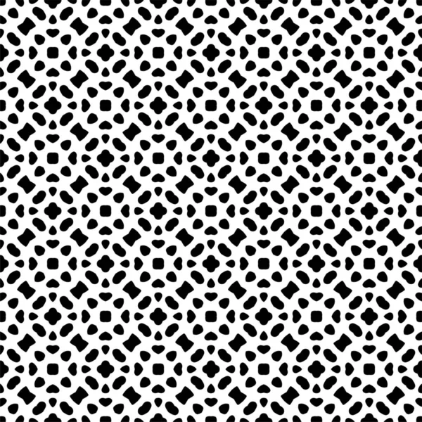Abstrato Geométrico Sem Emenda Padrão Quadrado Losango Simetria Preto Branco — Fotografia de Stock