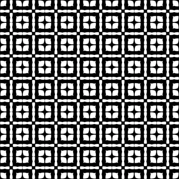 Абстрактный Геометрический Узор Квадратный Ромб Симметричный Черно Белый Фон — стоковое фото