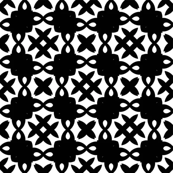 Motif Géométrique Abstrait Sans Couture Carré Losange Symétrie Fond Noir — Photo