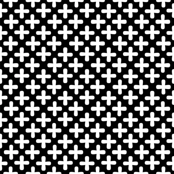 Seamless Black White Irregular Rounded Lines Transition Abstract Background Pattern — 스톡 사진