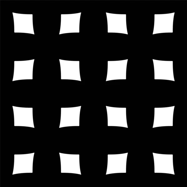 Бесшовные Черно Белые Нерегулярные Округлые Линии Переход Абстрактный Фон Pattern — стоковое фото
