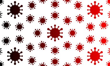 AbstractStop Covid 19 corona virus logo flat on color background, Stop Covid 19 corona virus icons, Stop Covid 19 corona virus icon vector graphics.Stop covid 19 - prevention is better than cure - health awareness - lets fight covid 19 together clipart