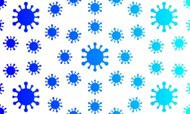 Soyut Covid 19 Corona virüsünün logosunu renklendirme, Covid 19 Corona virüs ikonlarını durdur, Covid 19 Corona virüs ikonu grafiklerini durdur. Covid 19 - önleme tedaviden daha iyidir - sağlık farkındalığı - covid 19 ile birlikte savaşalım.