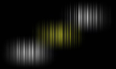 Soyut Sarı Dijital EQ Müzik Eşitleyici. Ses Dalgası Tasarımı Elementi. Ses Dalgası Vektör İllüstrasyonu. Yapay Zeka Yapay Zeka Ses Asistanı Görselleştirmesi. Dijital ses dalgası eşitleyici, basit ses dalgaları efekti..