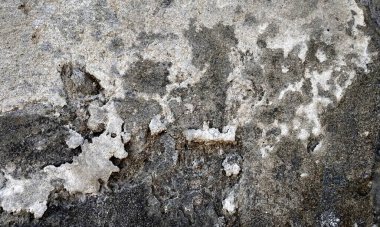 Grunge arkaplan dokusu, Kirli Sıçrama Duvarı, Soyut Sıçrama Sanatı. Arka plan için beton duvar beyaz gri rengi. Çizikler ve çatlaklarla eski grunge dokuları. Beyaz boyanmış çimento duvar. Klasik grunge ile şık, koyu renkli arka plan.. 