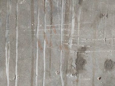 Grunge arkaplan dokusu, Kirli Sıçrama Duvarı, Soyut Sıçrama Sanatı. Arka plan için beton duvar beyaz gri rengi. Çizikler ve çatlaklarla eski grunge dokuları. Beyaz boyanmış çimento duvar. Klasik grunge ile şık, koyu renkli arka plan.. 