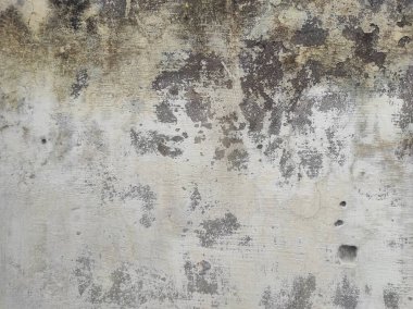 Beton duvar arka planı. Tasarımınız için grunge etkisi. Duvar koyu korkunç. Arkaplan için koyu çimento. Çiziklerle dolu korkunç bir duvar..