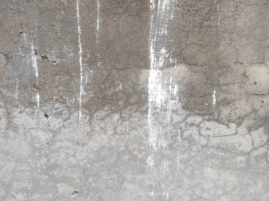 Grunge arkaplan dokusu, Kirli Sıçrama Duvarı, Soyut Sıçrama Sanatı. Arka plan için beton duvar beyaz gri rengi. Çizik ve çatlaklarla dolu eski grunge dokuları. Beyaz boyanmış beton duvar. Eski beton duvar dokusu. Betondan duvar..