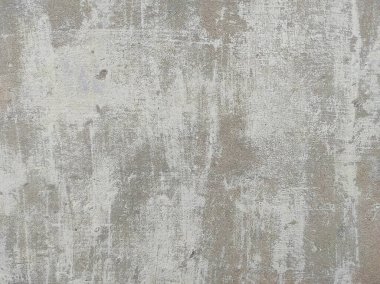 Grunge duvarı betonu ortaya çıkardı. Eski beyaz beton duvar, arka planda çok küçük çatlaklar, arka planda eski gri beton duvar dokusu. Çatlak, pürüzsüz beyaz duvar dokusu. Kirli, beyaz duvar boyası soyulmuş.. 
