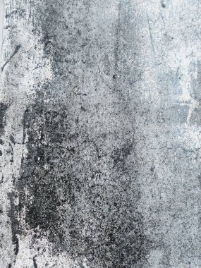 Grunge arkaplan dokusu, Kirli Sıçrama Duvarı, Soyut Sıçrama Sanatı. Arka plan için beton duvar beyaz gri rengi. Çizik ve çatlaklarla eski grunge dokuları. Beyaz boyanmış çimento duvarlar. Arka plan dokuları.