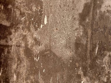 Siyah ve beyaz titreşimli tamamlanmamış duvar. Eski beton duvarın dokusu. Açık gri renkli çimento desenli beton duvar. Gri pastel, sert, çatallı beton, beton, alçıdan duvar, düz, soluk arkaplan boyalı..