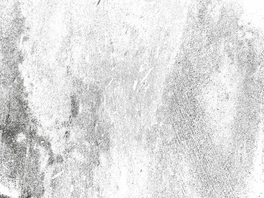 Grunge Doku. Monokrom retro grunge doku çizimi. Eski paslı soyut arkaplan. Poster afişleri ve tasarımların kullanılması için. Yaradılış için beton zemin arka planının dokusu. Sıkıntılı yarım ton grunge siyah ve beyaz vektör dokusu.