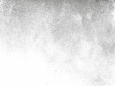 Grunge Doku. Monokrom retro grunge doku çizimi. Eski paslı soyut arkaplan. Poster afişleri ve tasarımların kullanılması için. Yaradılış için beton zemin arka planının dokusu. Sıkıntılı yarım ton grunge siyah ve beyaz vektör dokusu.