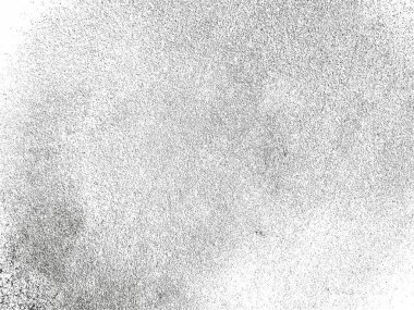 Grunge Doku. Monokrom retro grunge doku çizimi. Eski paslı soyut arkaplan. Poster afişleri ve tasarımların kullanılması için. Yaradılış için beton zemin arka planının dokusu. Sıkıntılı yarım ton grunge siyah ve beyaz vektör dokusu.