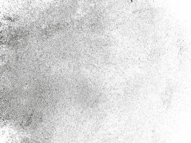 Grunge Doku. Monokrom retro grunge doku çizimi. Eski paslı soyut arkaplan. Poster afişleri ve tasarımların kullanılması için. Yaradılış için beton zemin arka planının dokusu. Sıkıntılı yarım ton grunge siyah ve beyaz vektör dokusu.