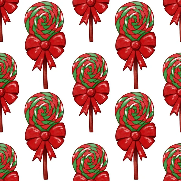 Рождественский Узор Тюленей Нарисованным Цветным Лепестком Шаблон Рождественского Текстиля Декора — стоковое фото
