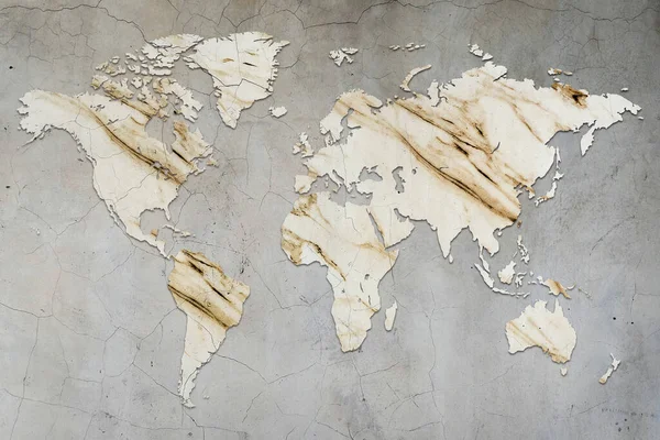 Mapa Del Mundo Papel Pintado Diseño —  Fotos de Stock