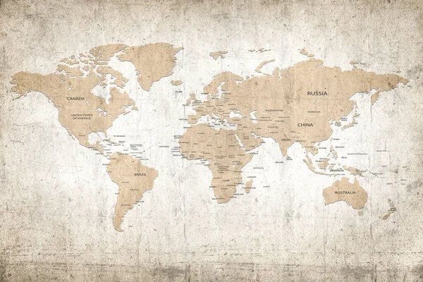 world map wallpaper design
