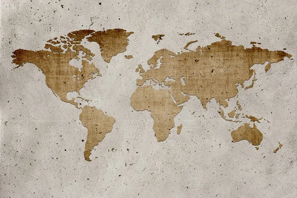 Παγκόσμιος Χάρτης Ταπετσαρία Σχεδιασμός — Φωτογραφία Αρχείου