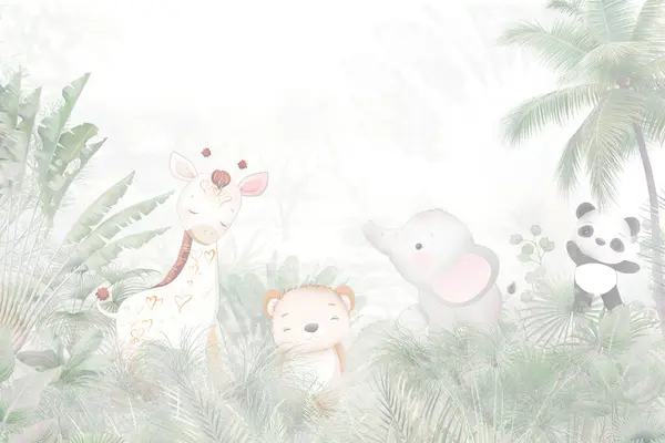 cute animals in forest
