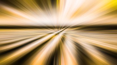 Fütüristik soyut arkaplan rengi. Patlama etkisi. 3D görüntüleme, soyut renk arkaplanı ve altın çizgileri. Renkli lazer ışınlarıyla muhteşem bir arka plan.