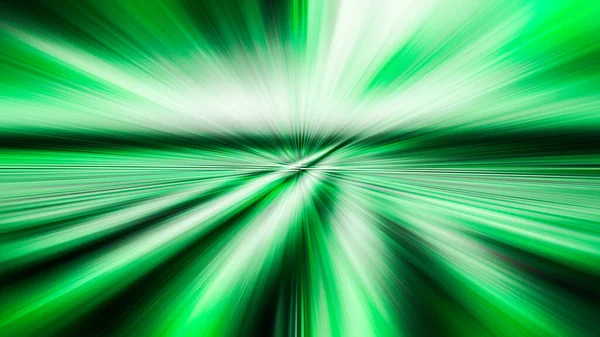 Futuristic abstract background in color. Explosion effect. 3d rendering, abstract color background with hot green lines. Fantastic background with colored laser beams.