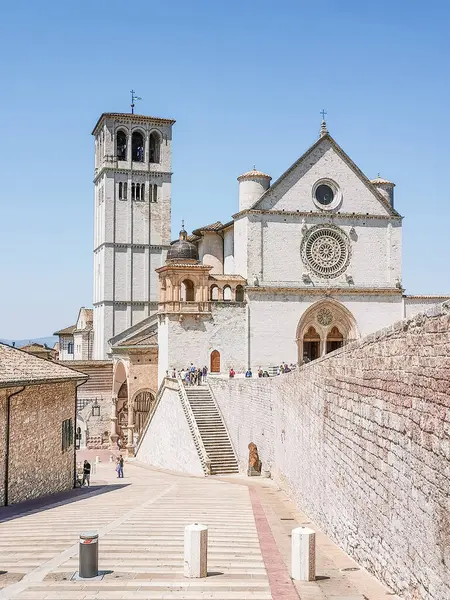 İtalya, Umbria 'daki Assisi Aziz Francis Bazilikası