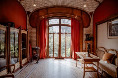 Brüksel Belçika 'daki Yeni Sanat Müzesi Victor Horta
