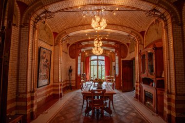 Brüksel Belçika 'daki Yeni Sanat Müzesi Victor Horta