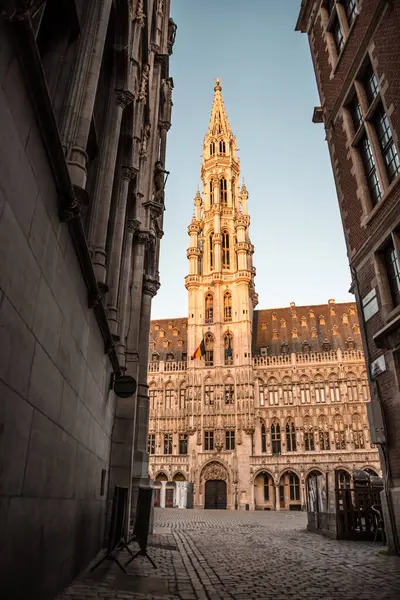 Belçika 'nın Büyük Yeri' ndeki Belediye Binası