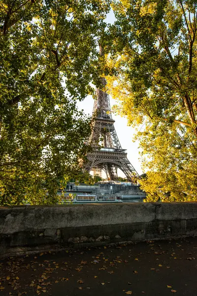 Sonbahar boyunca Paris 'te Eyfel Kulesi