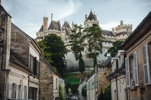 stock image Castle of Pierrefonds in Summer, France