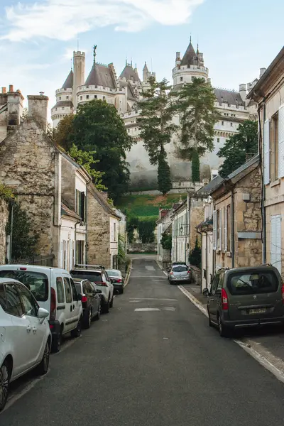 Fransa Yazın Pierrefonds Şatosu